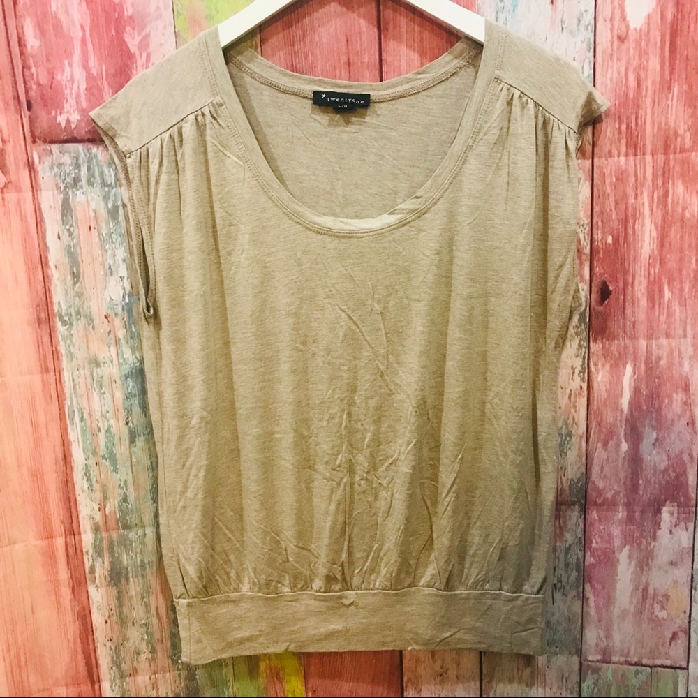 Twenty one Tan Top